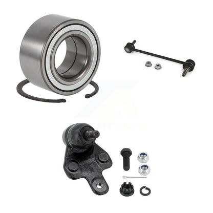 Kit de liaison de roulement avant droit et kit de rotule inférieure pour Toyota Highlander Lexus