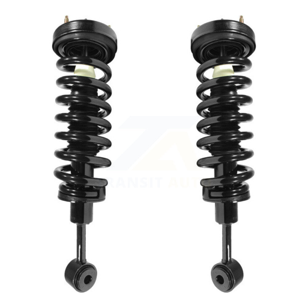 Paire de ressorts hélicoïdaux de jambe de force avant complets, pour Ford F-150 Lincoln Mark LT 4WD