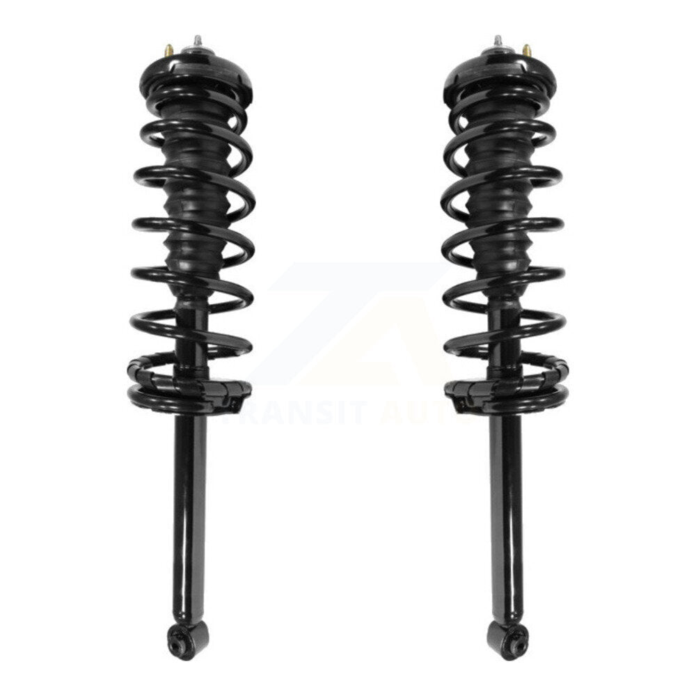 Paire d'assemblages de ressorts hélicoïdaux de jambe de force d'amortisseurs arrière complets pour Honda Accord Acura C