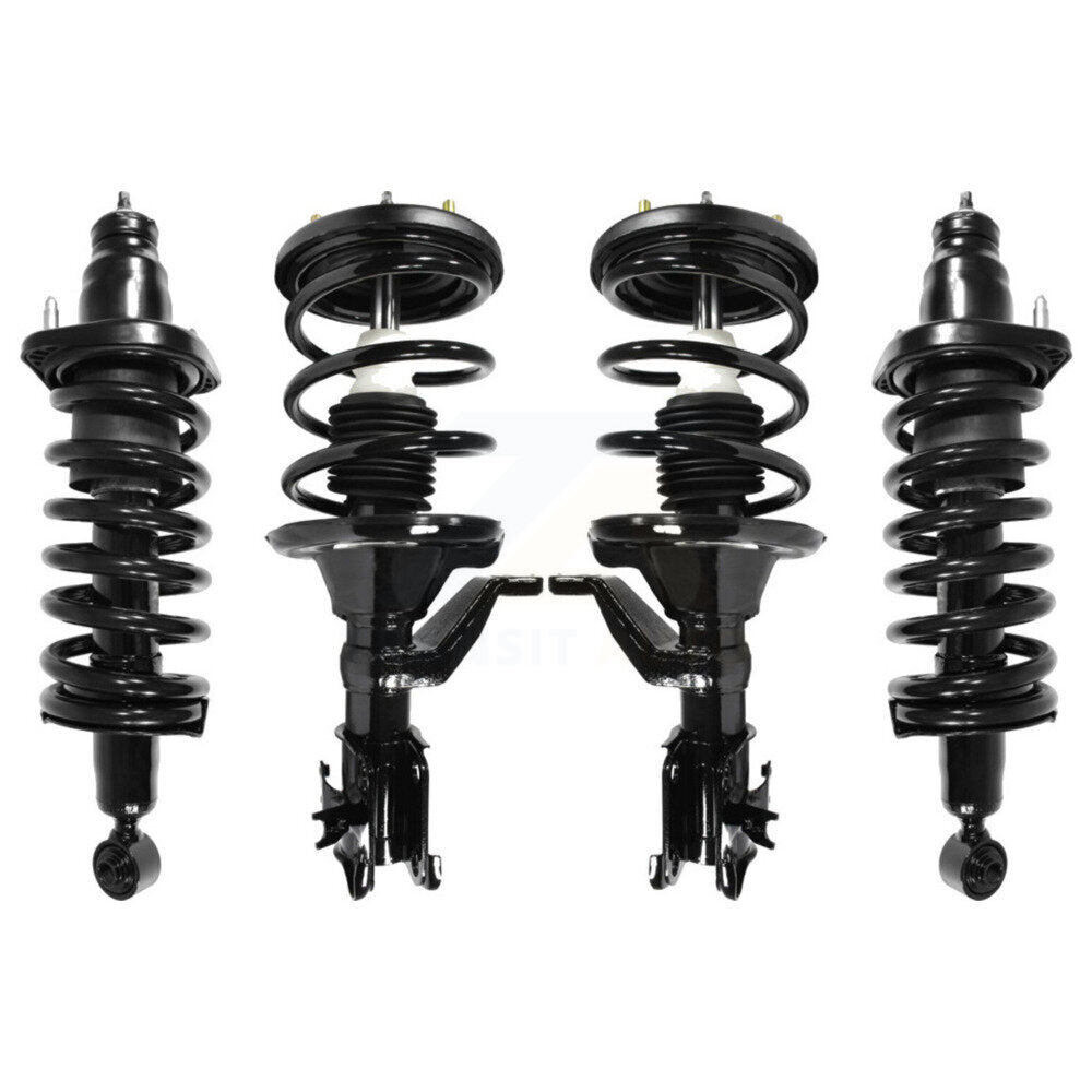 Kit de ressorts hélicoïdaux de jambe de force avant et arrière, pour Honda Civic, exclut le modèle hybride Si