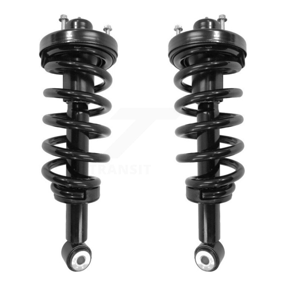 Paire de ressorts hélicoïdaux de jambe de force d'amortisseur arrière complète pour Ford Expedition Lincoln Navigato