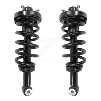 Paire de ressorts hélicoïdaux de jambe de force d'amortisseur arrière complète pour Ford Expedition Lincoln Navigato