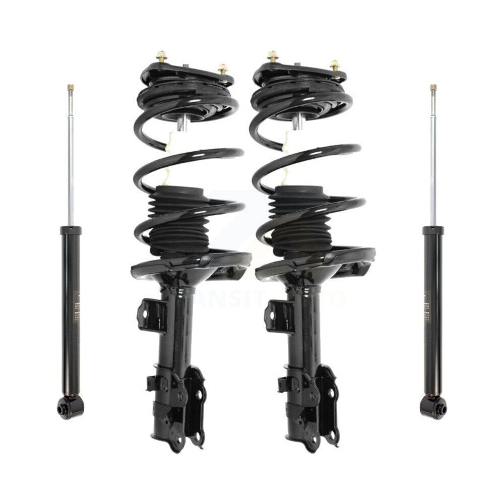 Kit de ressorts hélicoïdaux de jambe de force d'amortisseur avant et arrière, pour Hyundai Accent Kia Rio Rio 2006 – 2011