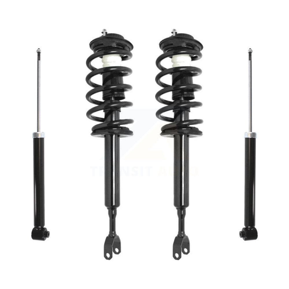 Kit complet d'amortisseurs avant et arrière et ressorts hélicoïdaux, pour Volkswagen Passat Audi A