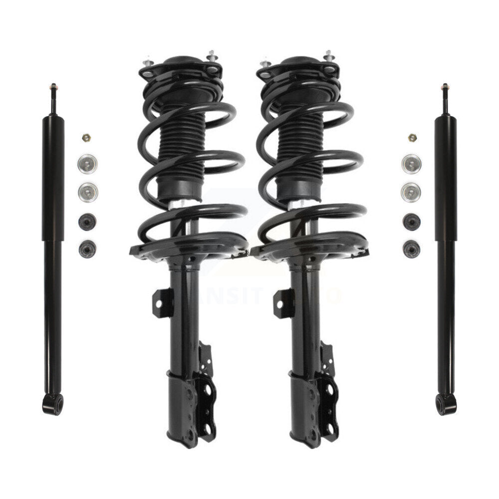 Kit de jambe de force et de ressorts avant et arrière pour Toyota Sienna FWD 11-13 avec 2,7 L, exclut AW