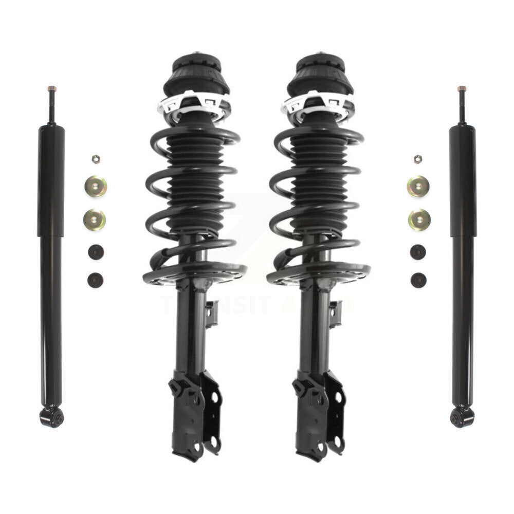 Kit de montage complet d'amortisseurs avant et arrière et ressorts hélicoïdaux pour Honda Fi 2007 – 2008