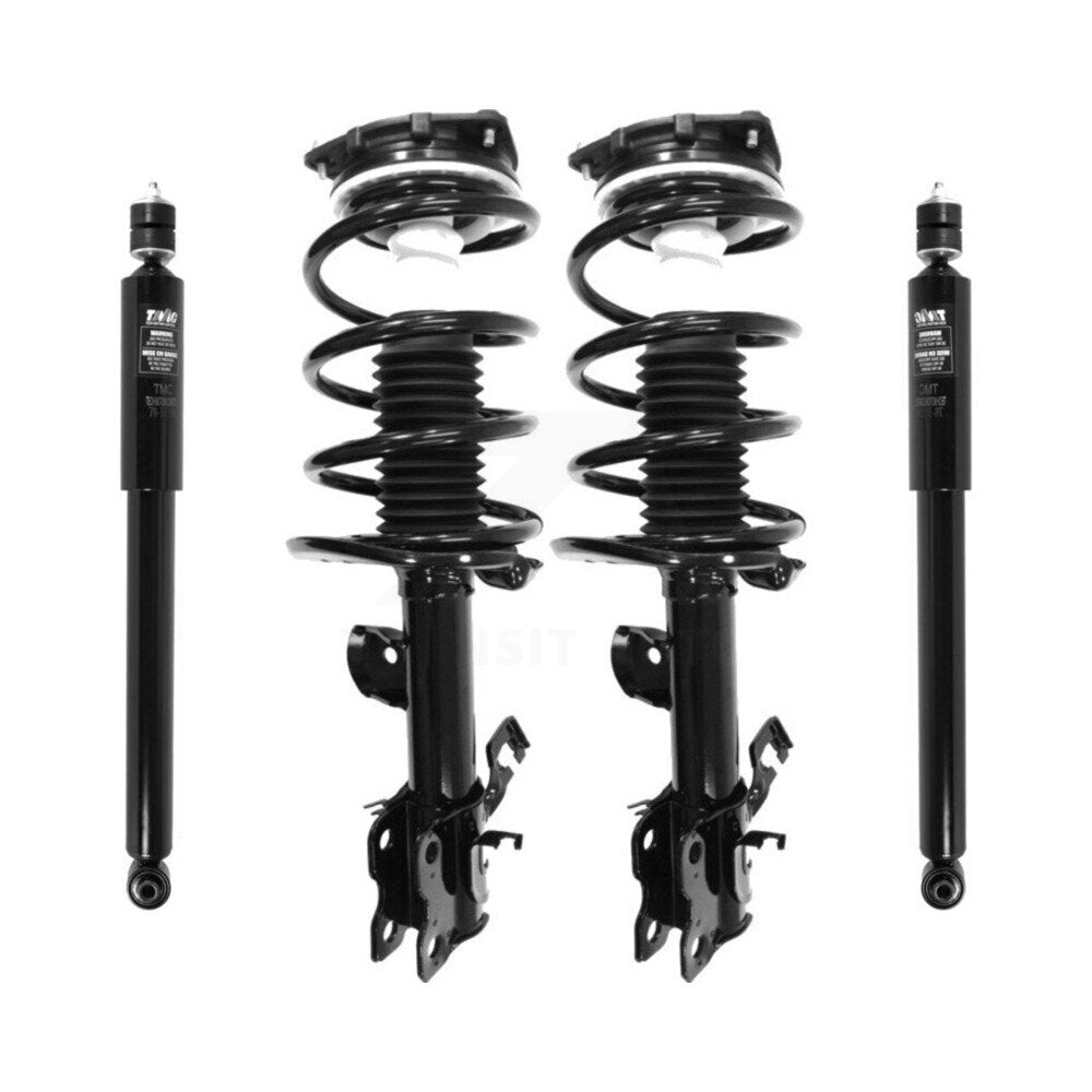 Kit de jambe de force avant et arrière et ressorts hélicoïdaux pour Nissan Juke S/SL/SV 2011-2017 avec traction intégrale