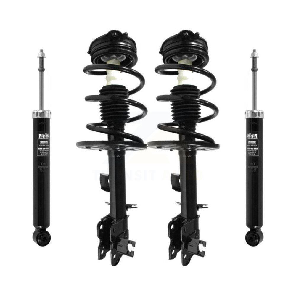 Kit complet d'amortisseurs avant et arrière et ressorts hélicoïdaux pour Nissan Muran 2009 – 2014