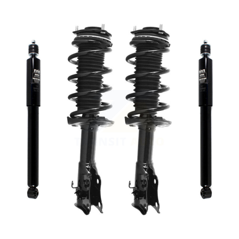 Kit de ressorts hélicoïdaux pour amortisseurs avant et arrière, pour Honda Civic, exclut le modèle berline Si