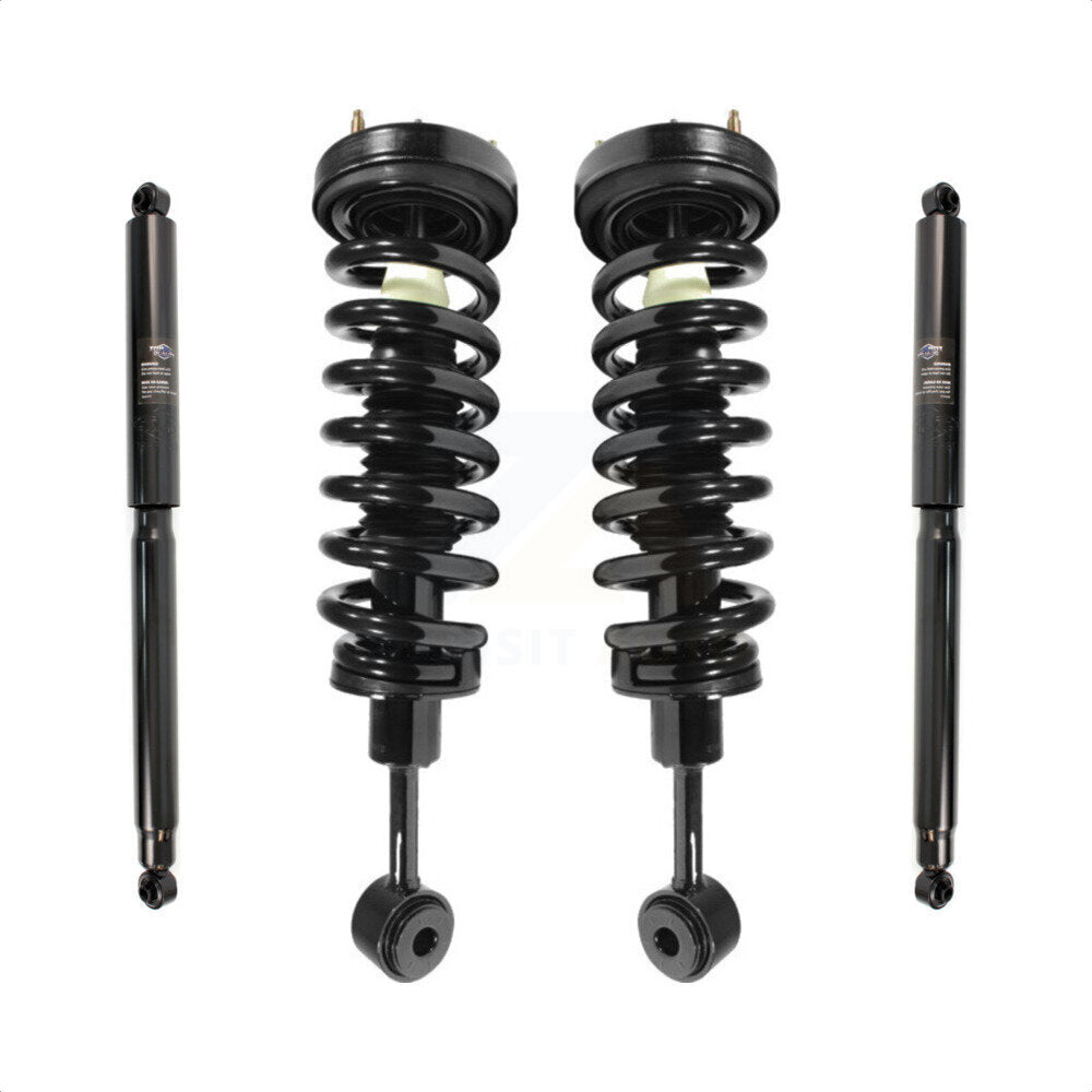 Kit complet d'amortisseurs avant et arrière et ressorts hélicoïdaux pour Ford F-150 4WD 2004 – 2008