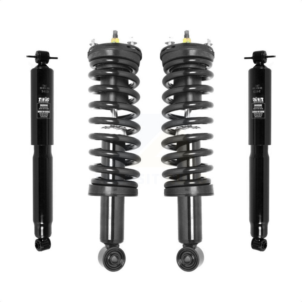 Kit de jambe de force avant et arrière et ressort hélicoïdal pour Chevrolet Colorado GMC Canyo 2004-2008