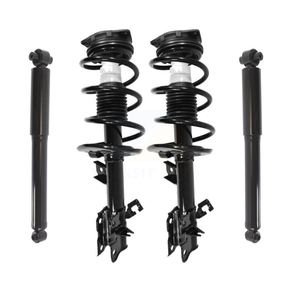 Kit complet d'assemblages de contrefiche et de ressorts hélicoïdaux, amortisseurs avant et arrière, pour Nissan Rogu