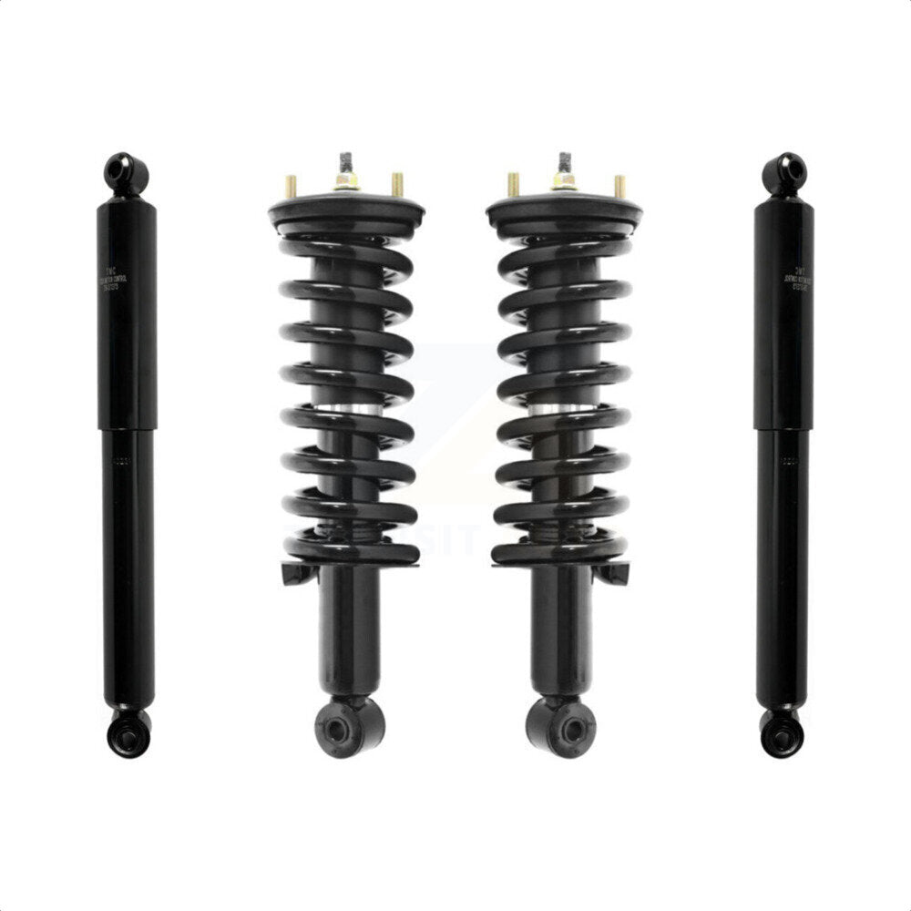Kit de ressorts hélicoïdaux de jambe de force avant et arrière, pour Nissan Frontier, exclut 4 cylindres PRO-4X