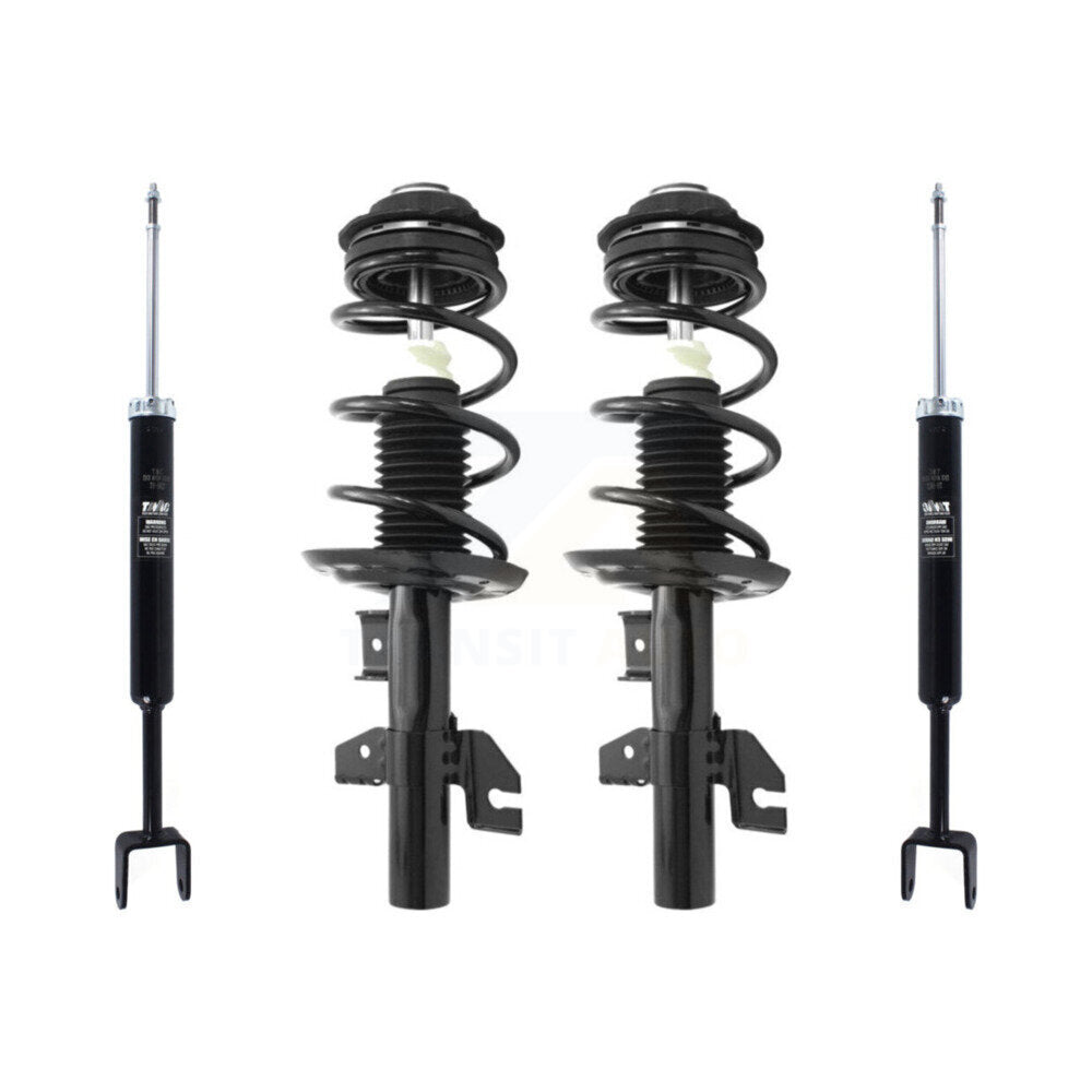 Kit de jambe de force et de ressorts avant et arrière pour Dodge Dart 13-16, exclut le modèle SE SXT Rallye