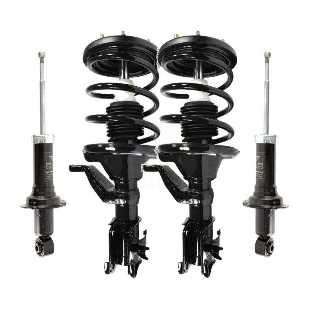 Kit de ressorts hélicoïdaux de jambe de force avant et arrière, pour Honda Civic, exclut le modèle hybride Si