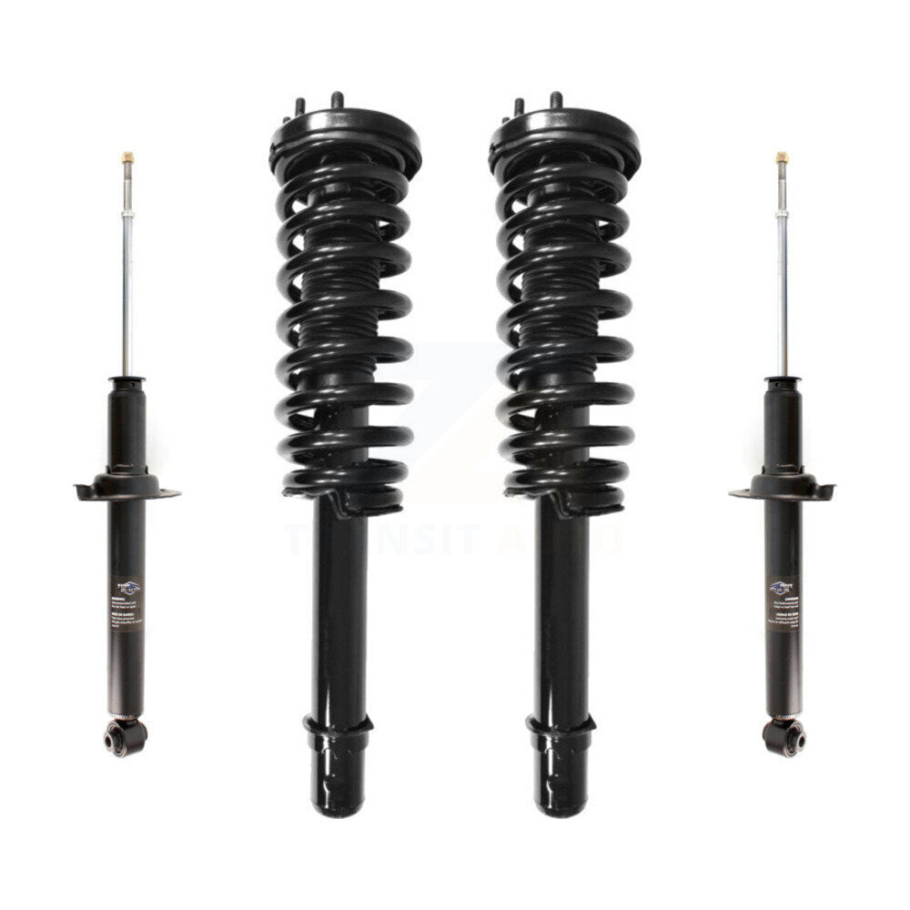 Kit complet de ressorts hélicoïdaux de jambe de force avant et arrière, pour Honda Accord, exclut Hybri