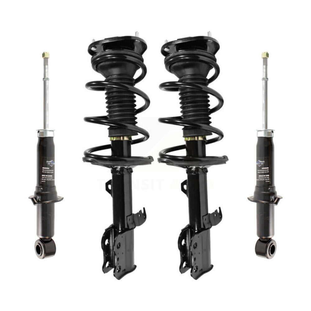 Kit complet d'amortisseurs avant et arrière et ressorts hélicoïdaux, pour Toyota Corolla 2003 – 2008