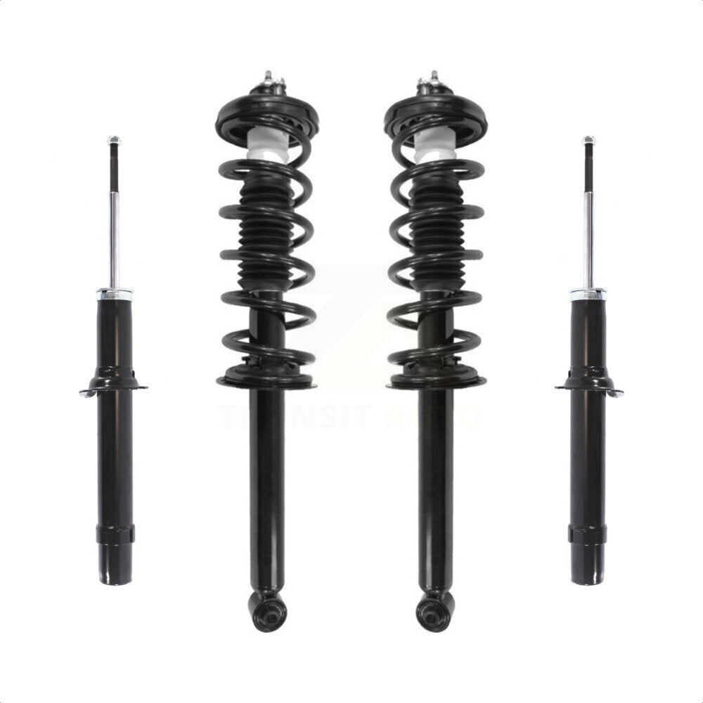 Kit de montage complet d'amortisseurs avant et arrière et ressorts hélicoïdaux pour Acura TS 2004 – 2008