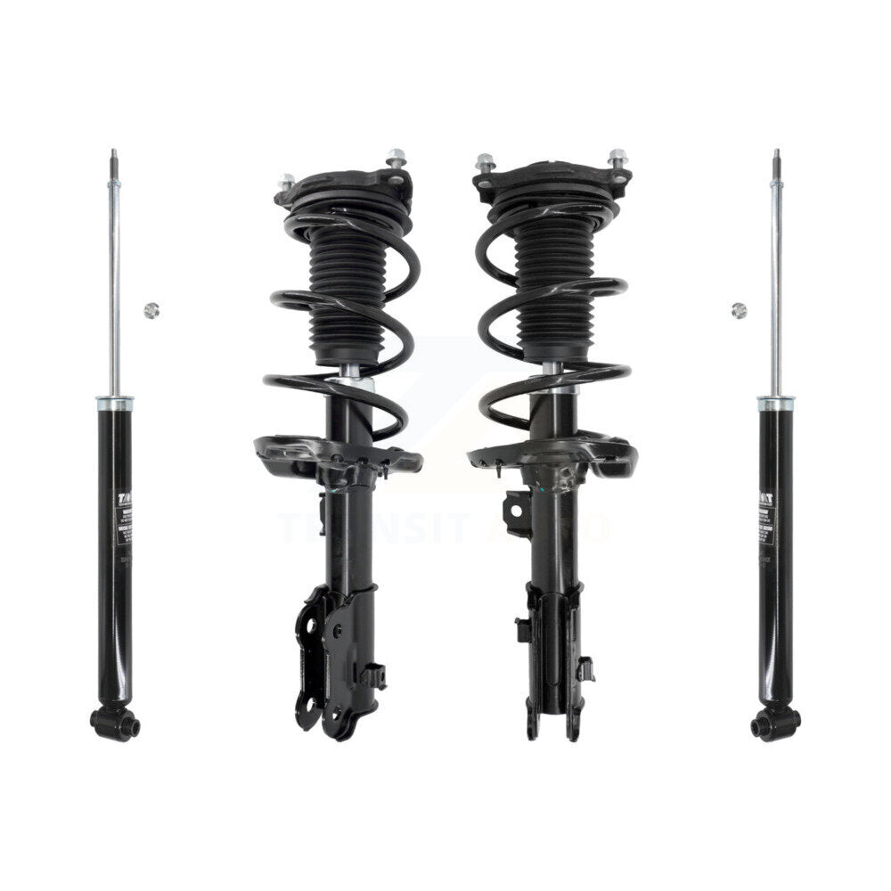 Kit complet d'amortisseurs avant et arrière et ressorts hélicoïdaux, pour Hyundai Elantra Kia Fort
