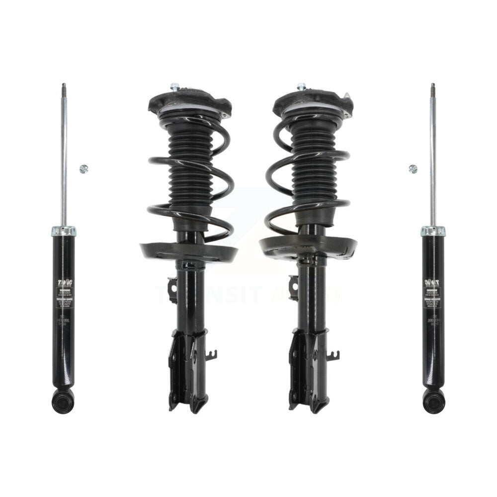 Kit complet d'amortisseurs avant et arrière et ressorts hélicoïdaux pour Chevrolet Cruze 2016 – 2019