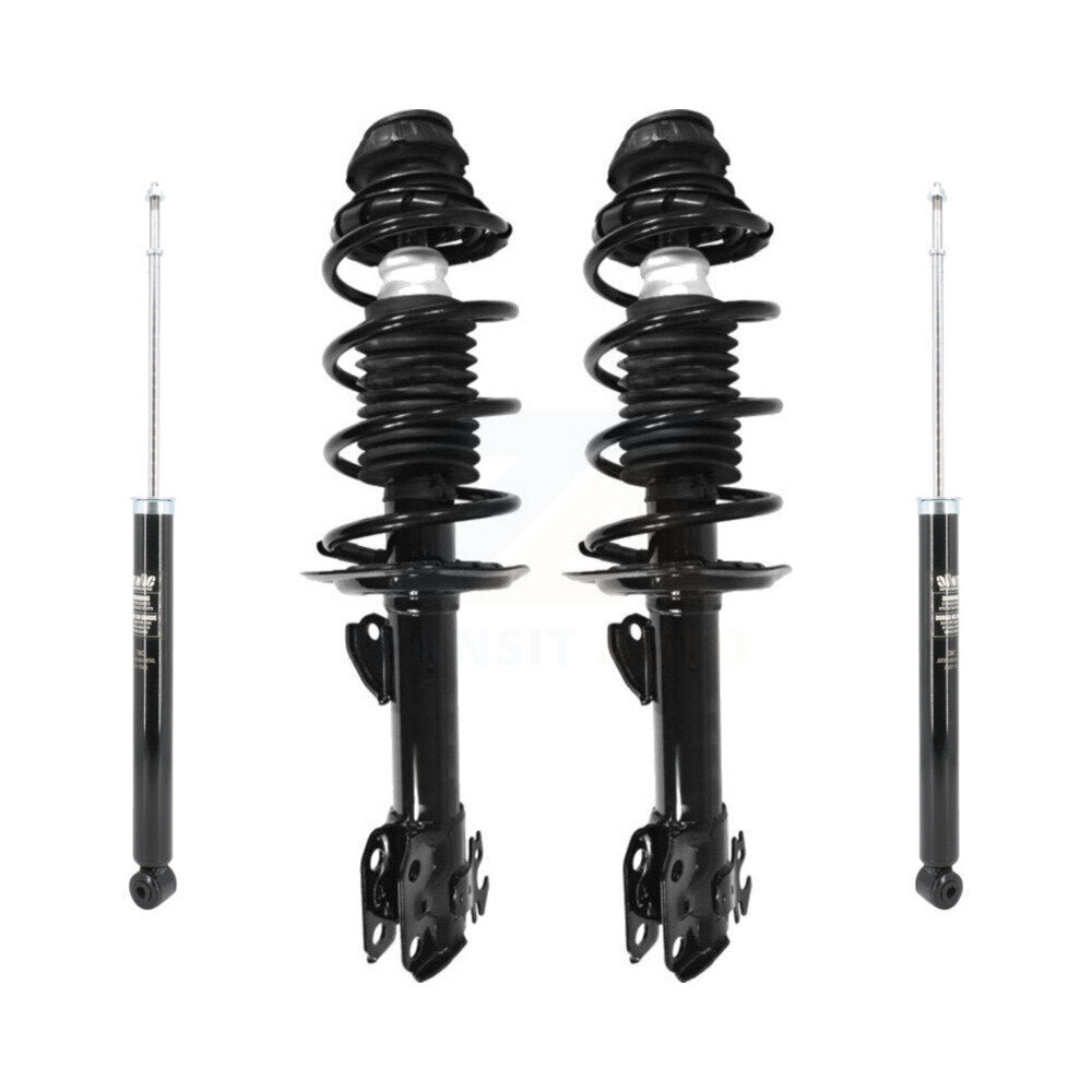 Kit complet d'amortisseurs avant et arrière et ressorts hélicoïdaux pour Toyota Yaris 2015 – 2018