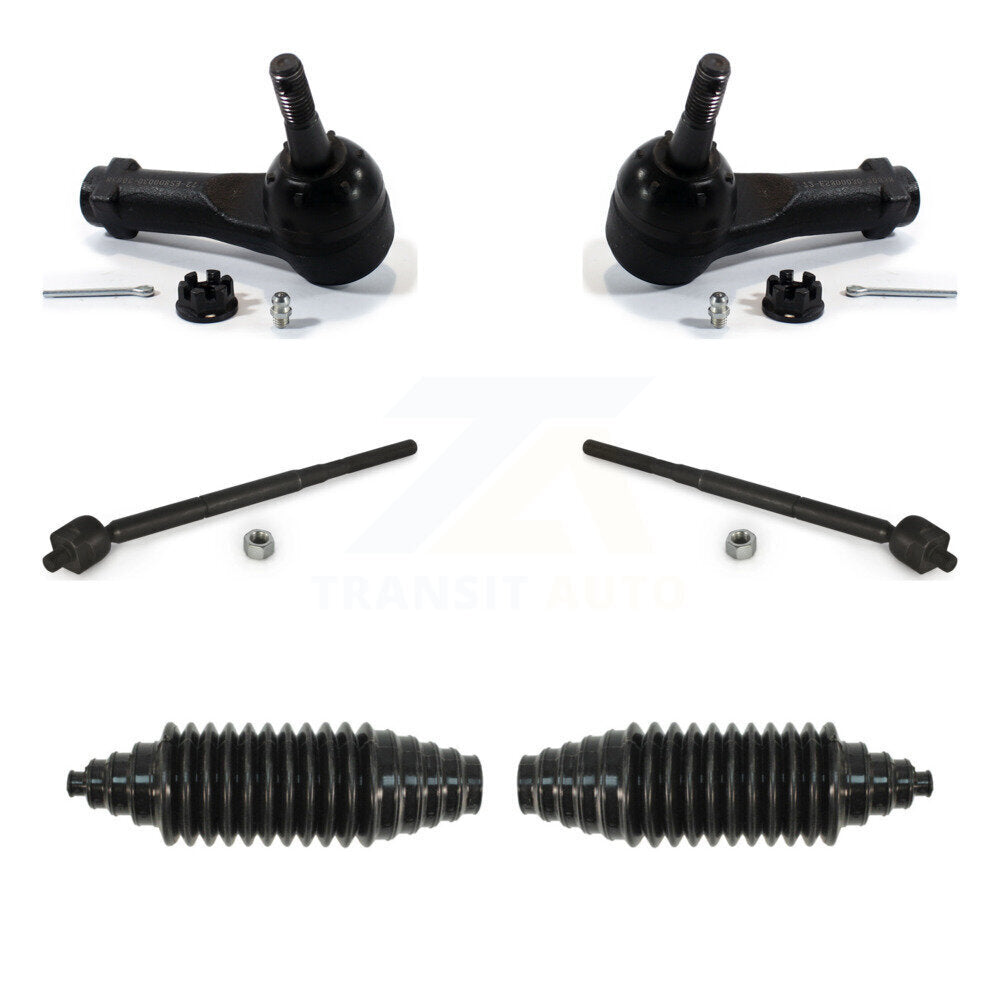 Kit d'extrémité de biellette de direction avant et de bottes, pour Chevrolet Cobalt Pontiac G5 Saturn Ion HHR
