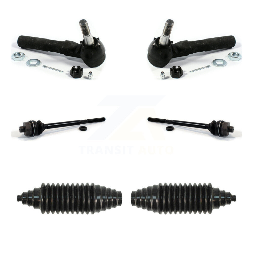 Kit d'extrémité de biellette de direction avant et bottes pour Chevrolet Silverado 1999 GMC Sierra 2003 1500