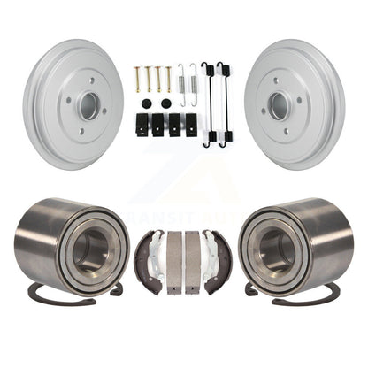 Matériel de chaussure de tambour de frein à revêtement arrière et Kit de roulements pour Nissan Micra Versa non