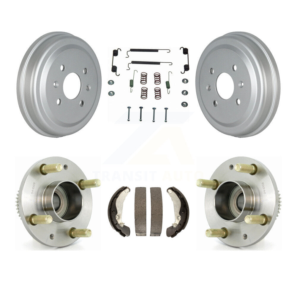Matériel de chaussure de tambour de frein à revêtement arrière et Kit de roulement de moyeu pour Suzuki Swift + Pontia