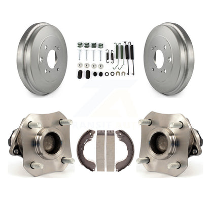 Matériel de chaussure de tambour de frein à revêtement arrière et Kit de roulement de moyeu de roue pour Nissan Versa