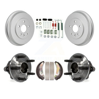 Matériel de chaussure de tambour de frein à revêtement arrière et Kit de roulement de moyeu pour Chevrolet Sonic Trax