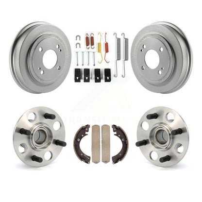 Matériel de chaussure de tambour de frein à revêtement arrière et kit de roulement de moyeu pour Honda Fi 2007 – 2008