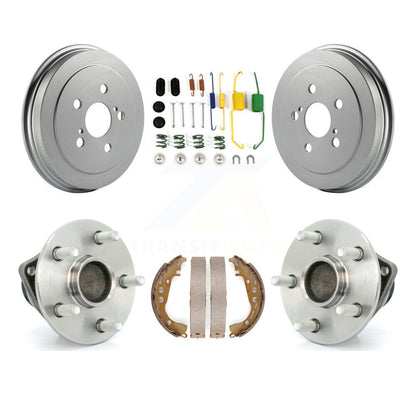 Matériel de chaussure de tambour de frein à revêtement arrière et kit de roulement de moyeu pour Toyota Prius 2008
