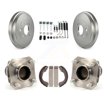 Matériel de chaussure de tambour de frein à revêtement arrière et Kit de roulement de moyeu de roue pour Nissan Versa