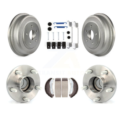 Matériel de chaussure de tambour de frein à revêtement arrière et Kit de roulement de moyeu pour Ford Transit Connect