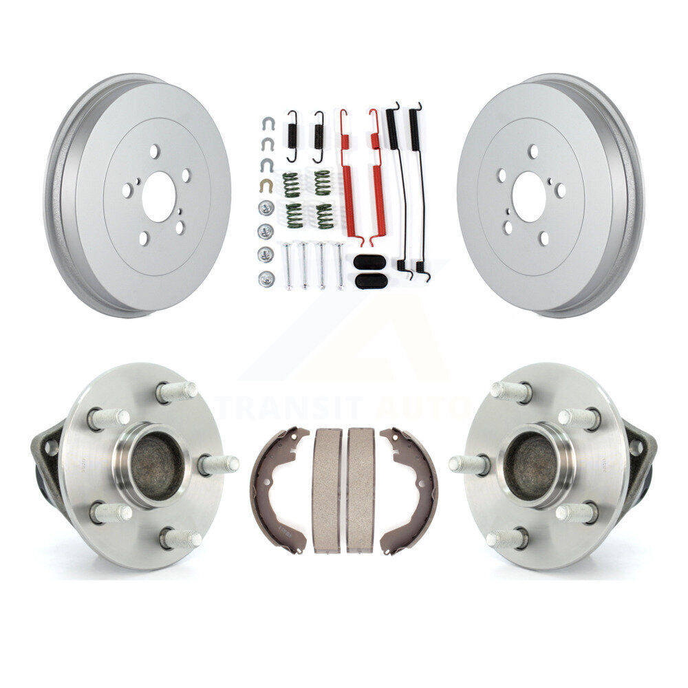 Matériel de chaussure de tambour de frein à revêtement arrière et Kit de roulement de moyeu pour Toyota Matrix Pontia