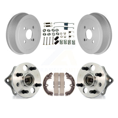 Matériel de chaussure de tambour de frein à revêtement arrière et Kit de roulement de moyeu pour Toyota Corolla Prizm