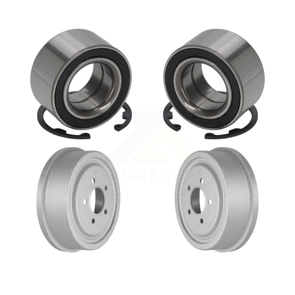 Kit de roulement de tambour de freins à revêtement arrière pour Ford Ranger 98-02 avec 10" de diamètre