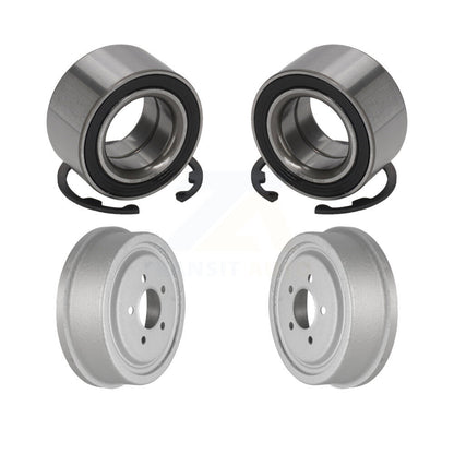 Kit de roulement de tambour de freins à revêtement arrière pour Ford Ranger 98-02 avec 10" de diamètre