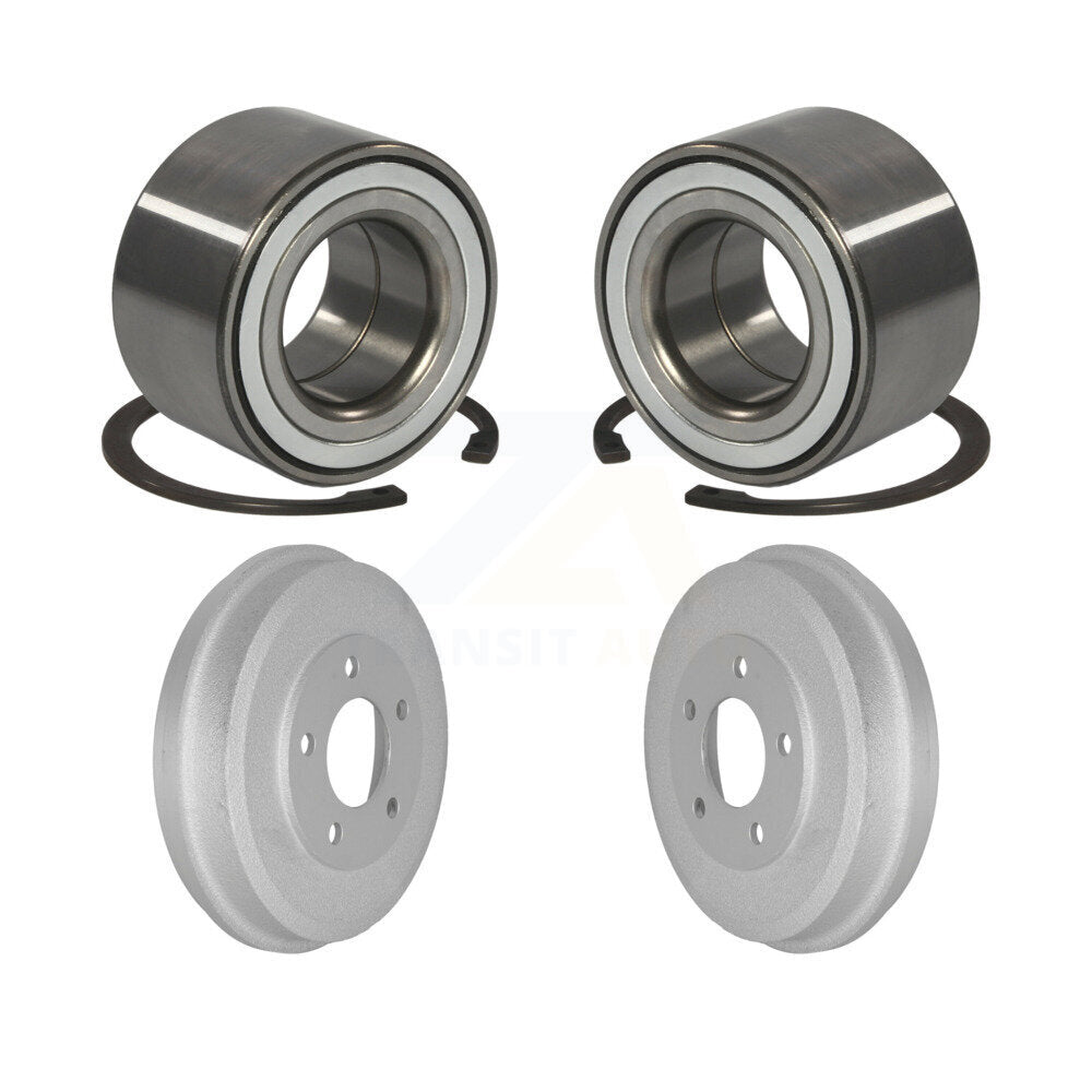 Kit de tambour et roulement de freins arrière avec revêtement, pour Ford Escape Mazda Tribute Mercury