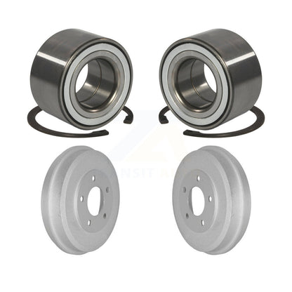 Kit de tambour et roulement de freins arrière avec revêtement, pour Ford Escape Mazda Tribute Mercury
