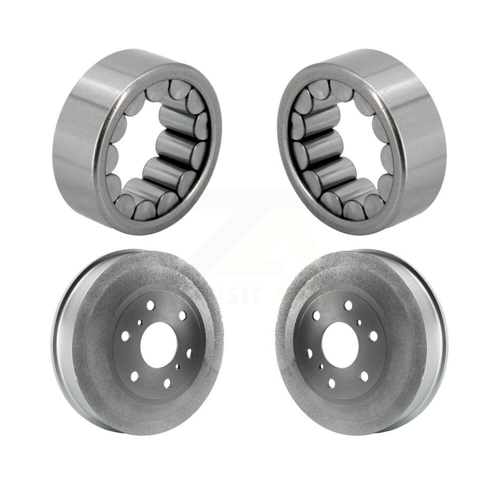 Kit de tambour et roulement de freins arrière avec revêtement, pour GMC Sierra 1500 Chevrolet Silverado