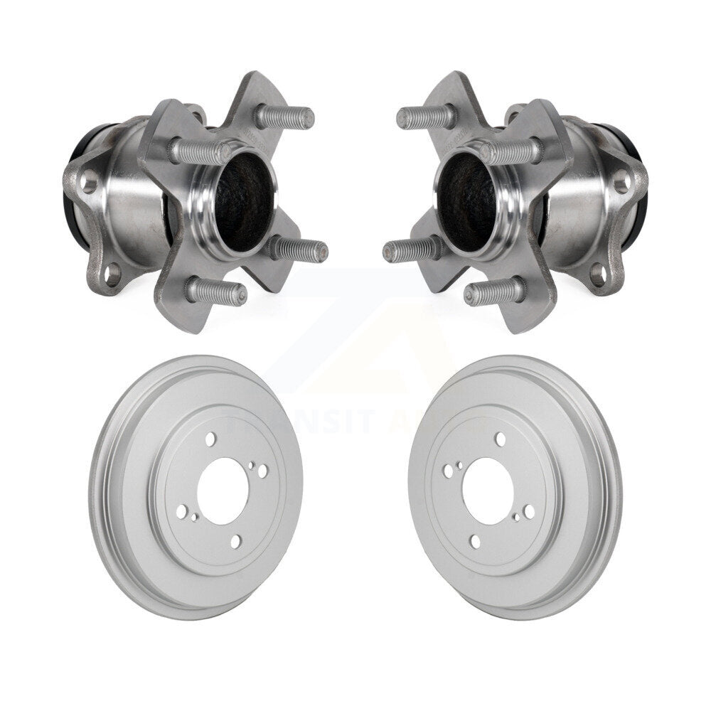 Kit d'assemblage de tambour de freins à revêtement arrière et de roulement de moyeu pour Honda Fit 2015 – 2020