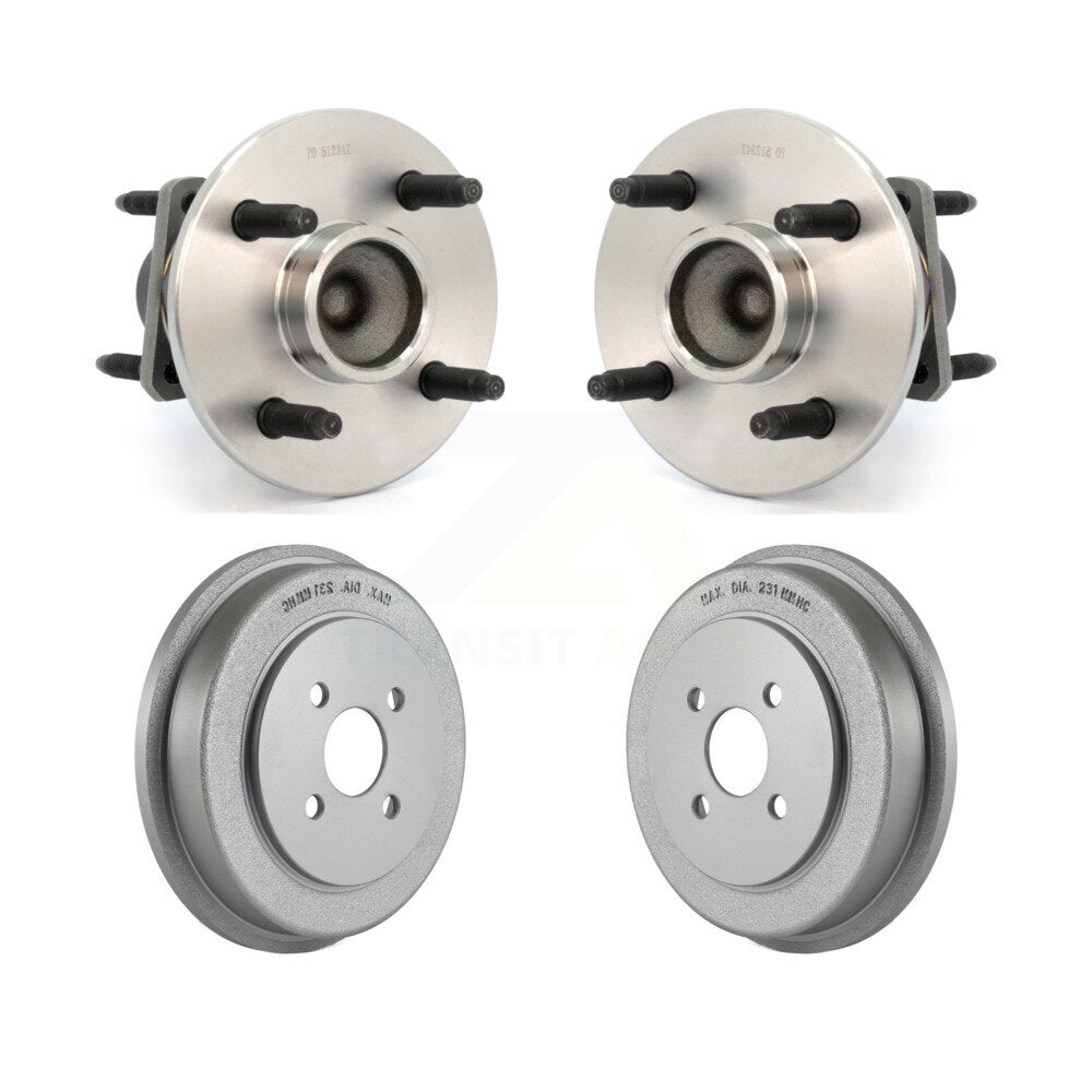 Kit de roulement de moyeu de tambour de freins à revêtement arrière, pour Chevrolet Cobalt Pontiac Saturn Ion