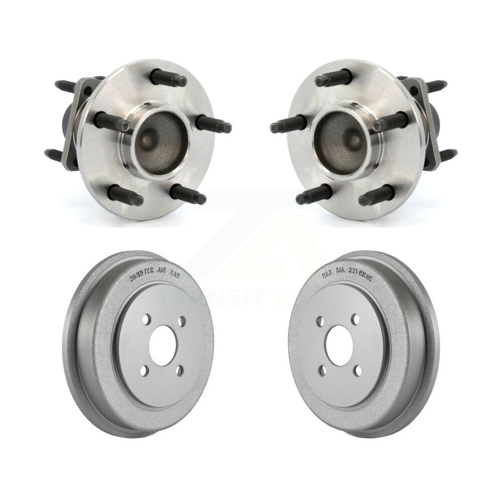Kit de roulement de moyeu de tambour de freins à revêtement arrière, pour Saturn Ion Pontiac Pursuit Chevrole
