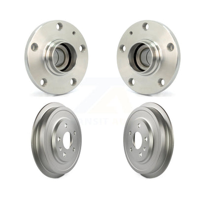 Kit d'assemblage de tambour de freins à revêtement arrière et de roulement de moyeu pour Volkswagen Jetta Beetl