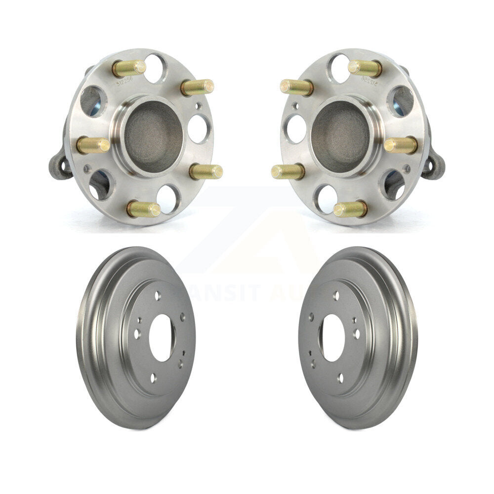 Kit de roulement de moyeu de tambour de freins à revêtement arrière pour Honda Civic LX avec frein arrière à disque