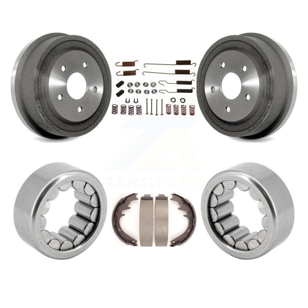 Matériel de chaussure de tambour de frein arrière et kit de roulement de roue pour Dodge Ram 1500