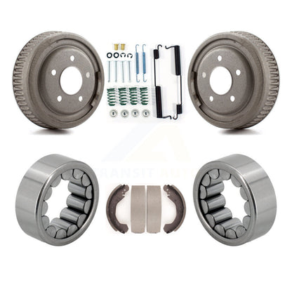 Matériel de chaussure de tambour de frein arrière et kit de roulements pour Chevrolet GMC C1500 1988-1991