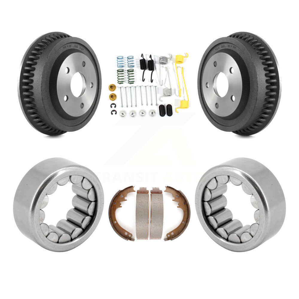 Matériel de chaussure de tambour de frein arrière et kit de roulement de roue pour Dodge Ram 1500
